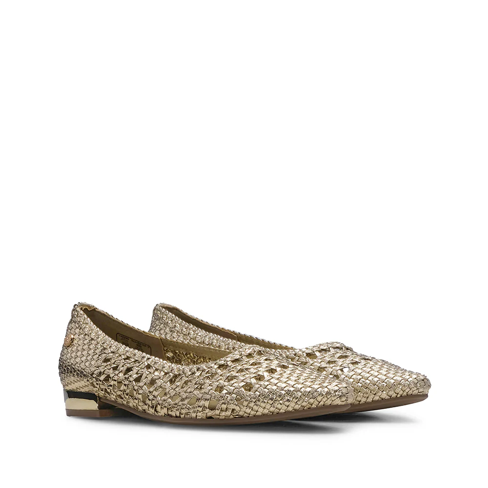 Sapato Sabrinas Mulher Dourado - Image 2