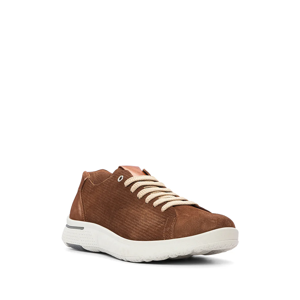Sapato Casual Homem Camurça Camel - Image 3