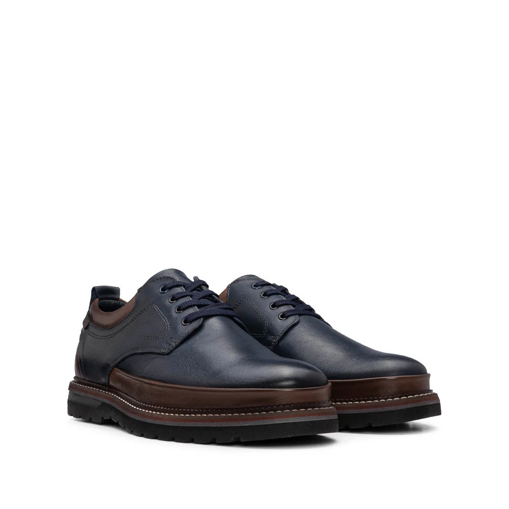 Sapato Casual Homem Pele Azul - Image 2