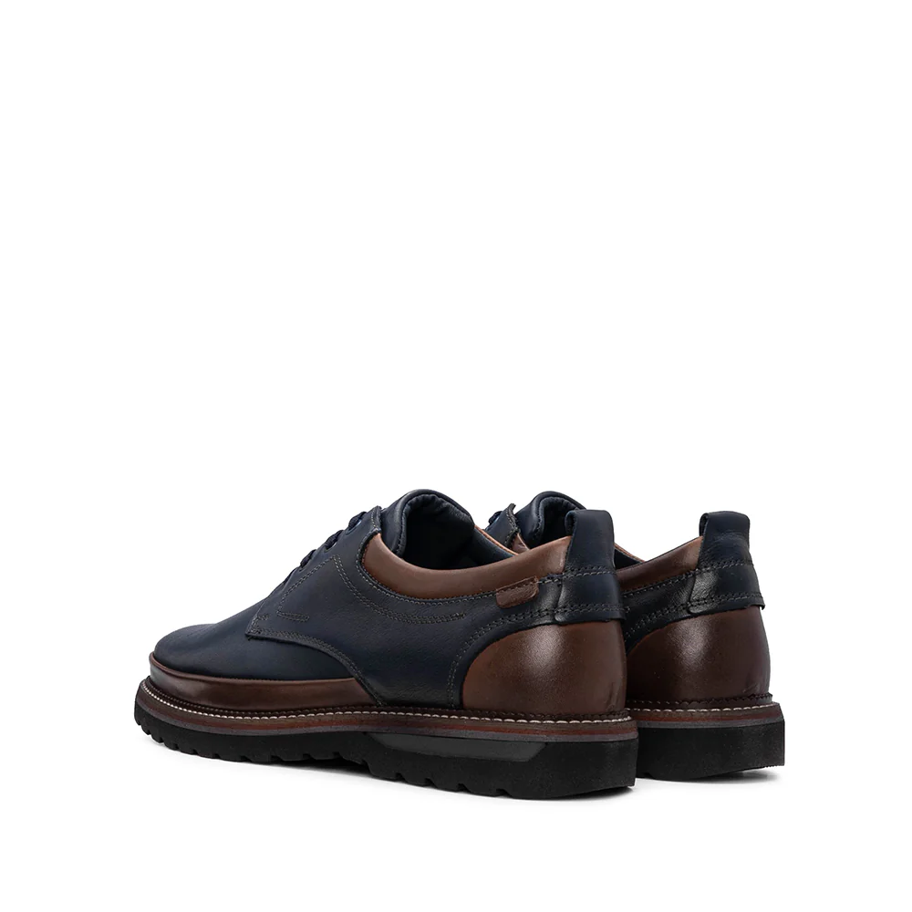Sapato Casual Homem Pele Azul - Image 3