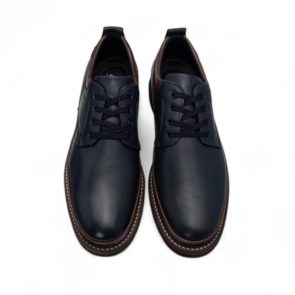 Sapato Casual Homem Pele Azul - Image 4