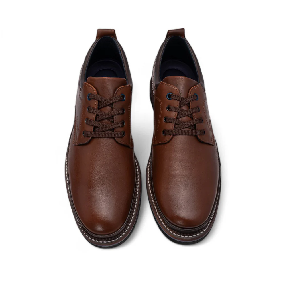 Sapato Casual Homem Pele Camel - Image 4